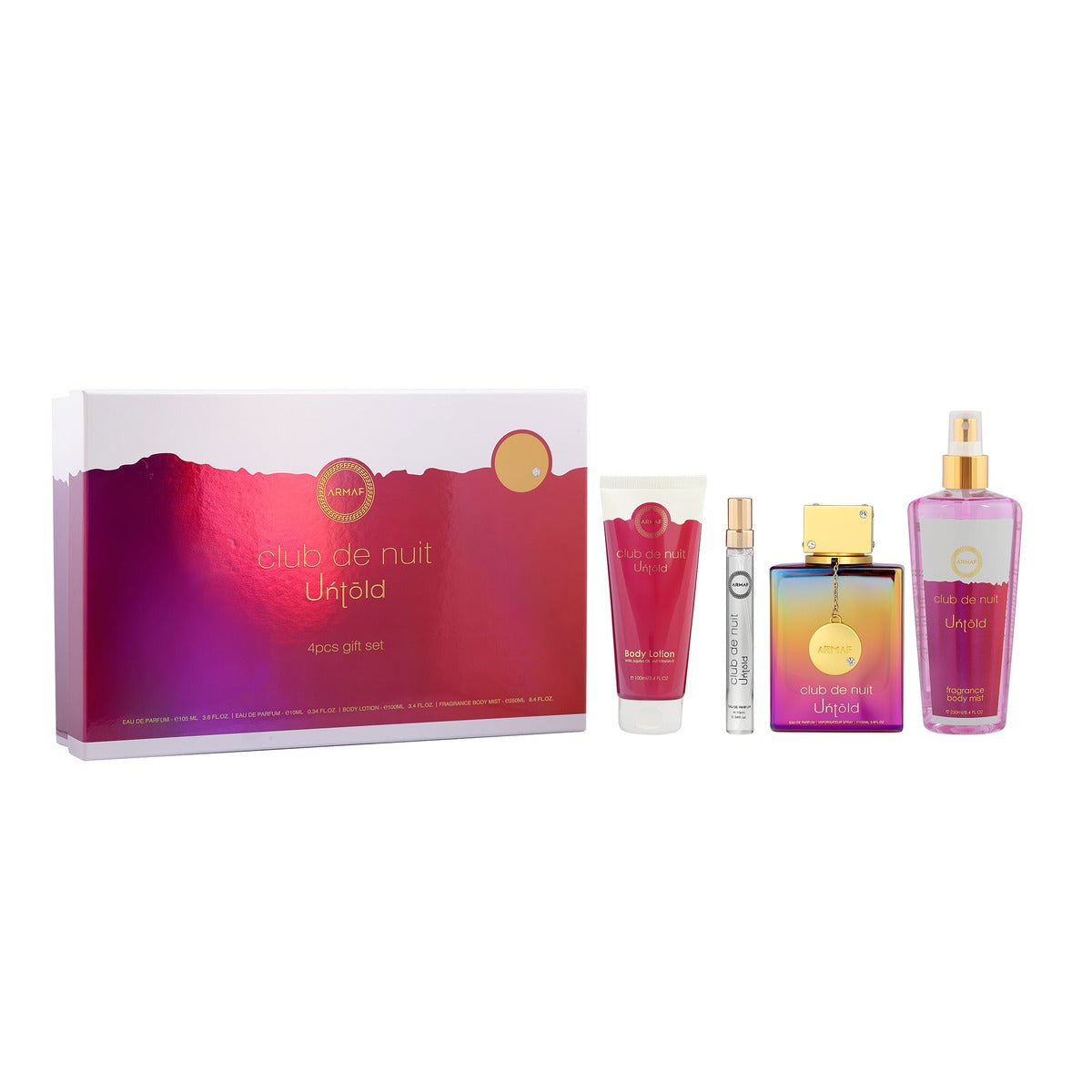 Armaf Club de Nuit Untold EDP 100 ml (3.4 oz) Gift Set