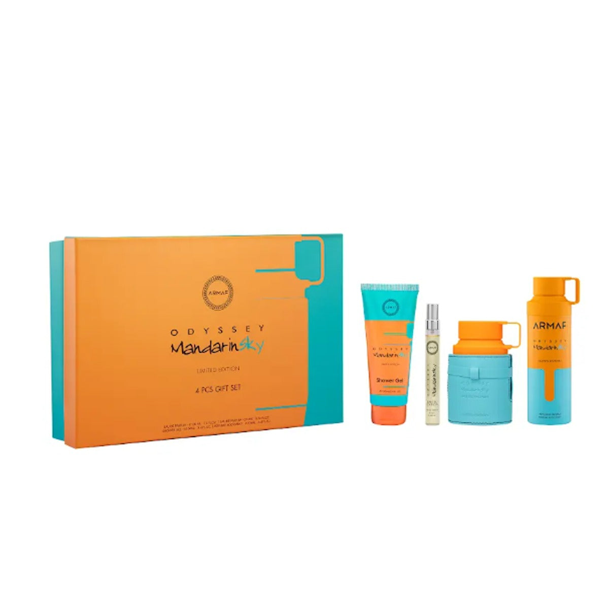 Armaf Odyssey Mandarin Sky EDP 100 ml (3.4 oz) Gift Set