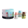 Armaf Odyssey Wheel Set Dubai Chocolat, Marshmallow y Candee 3 x 30 ml, estuche y frascos originales
