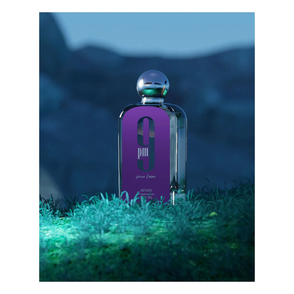 Afnan 9 PM Pour Femme EDP 100 ml (3.4 oz) - detalle