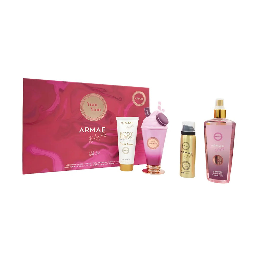 Armaf Delights Yum Yum EDP 100 ml (3.4 oz) Gift Set - frente