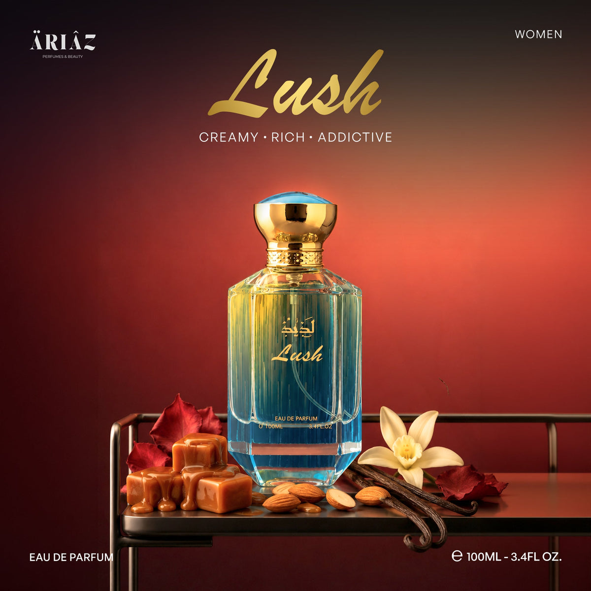 Ariaz Lush EDP 100 ml (3.4 oz)