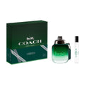 Coach Green Set 2 piezas: EDT 60 ml (2 oz) + EDT 7.5 ml (0.25 oz), frasco y caja original