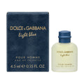 Dolce & Gabbana Light Blue Pour Homme EDT Mini 4.5 ml (0.15 oz), frasco y caja original