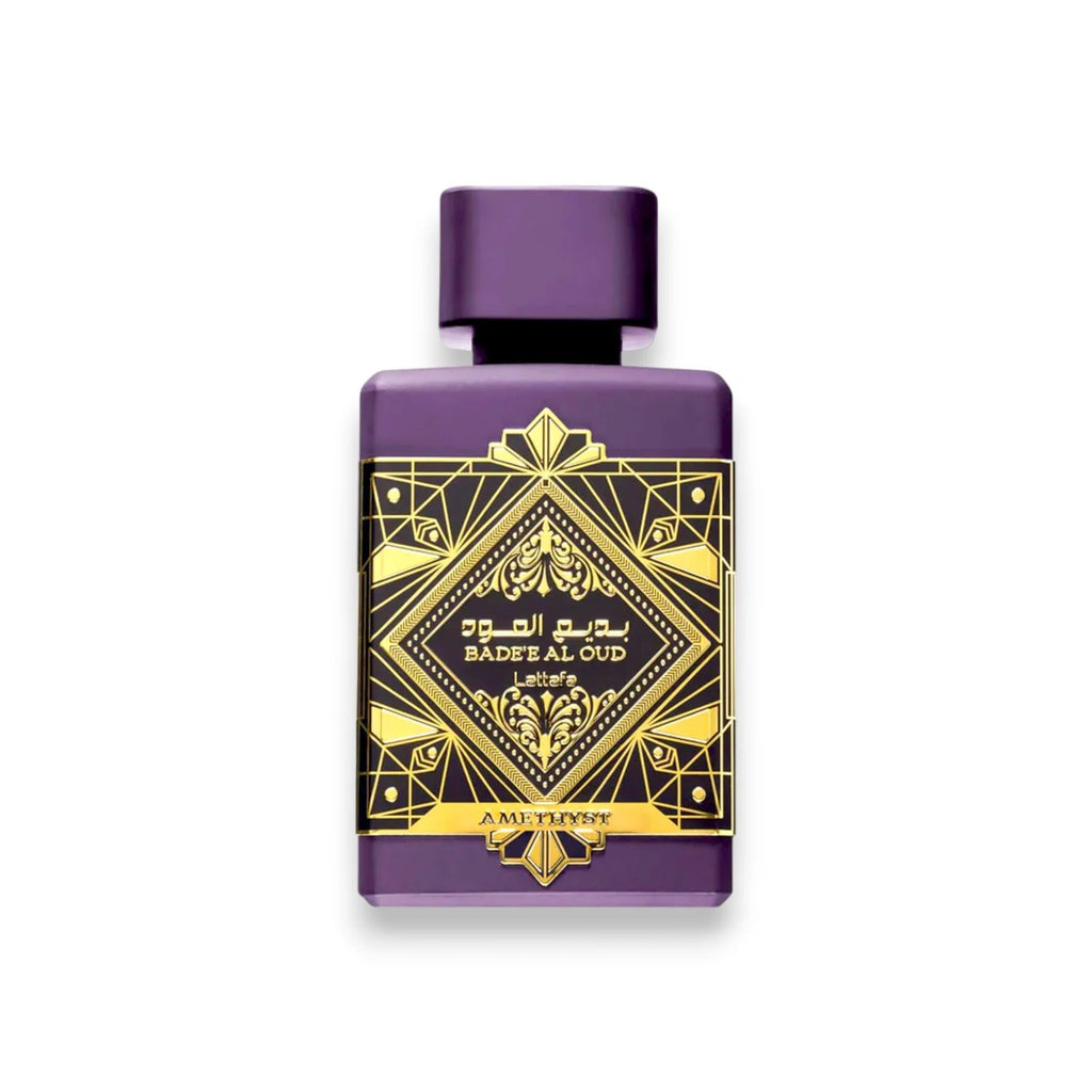 Lattafa Bade'e Al Oud Amethyst EDP 100 ml (3.4 oz) - detalle