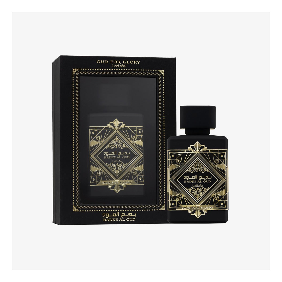 Lattafa Bade'e Al Oud Oud for Glory EDP 100 ml (3.4 oz) - frente