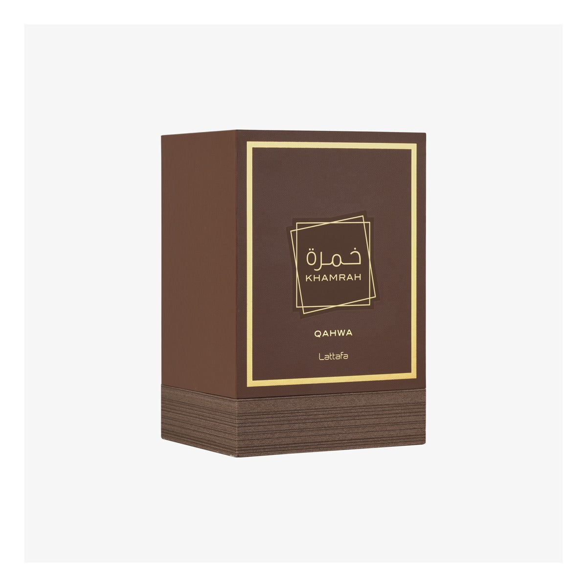Lattafa Khamrah Qahwa EDP 100 ml (3.4 oz) - angulo