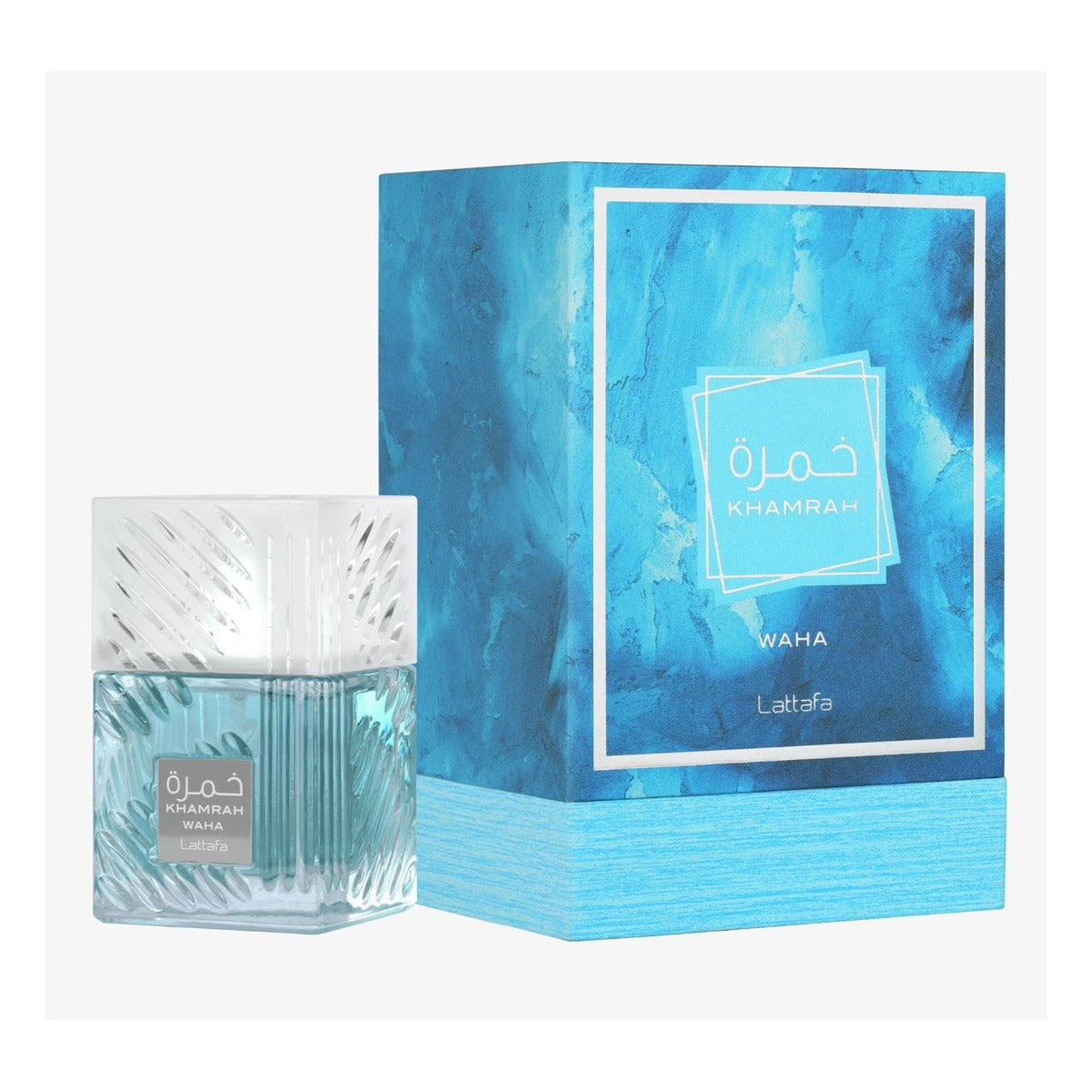 Lattafa Khamrah Waha EDP 100 ml (3.4 oz) - frente