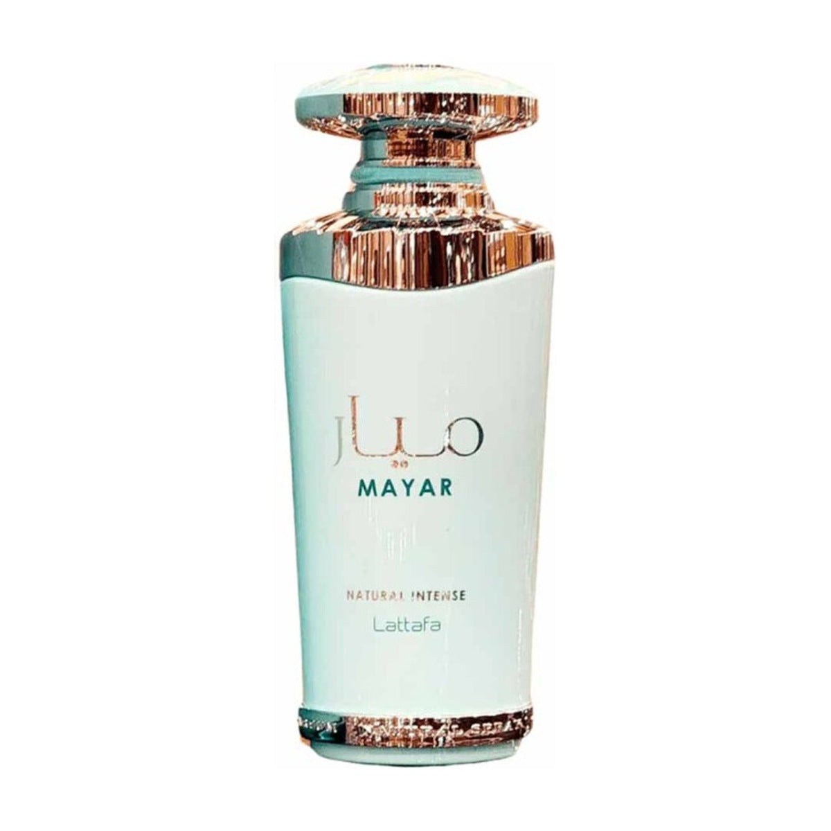 Lattafa Mayar Natural Intense EDP 100 ml (3.4 oz), frasco y caja original