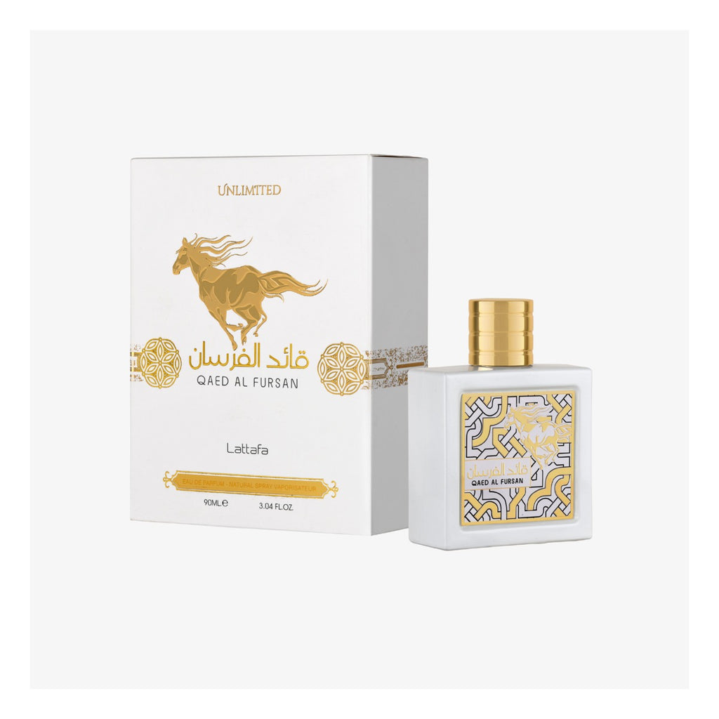 Lattafa Qaed Al Fursan Unlimited EDP 90 ml (3.0 oz) - frente