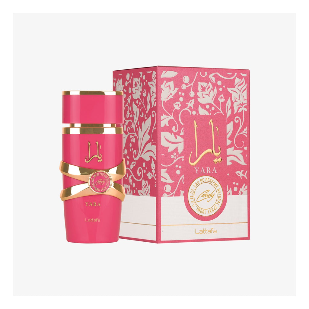 Lattafa Yara Candy EDP 100 ml (3.4 oz) - frente