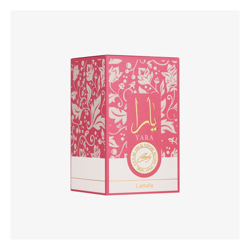 Lattafa Yara Candy EDP 100 ml (3.4 oz) - angulo