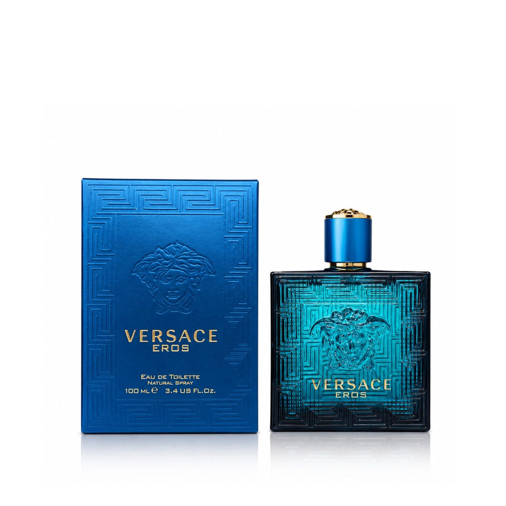 Versace Eros EDT 100 ml (3.4 oz) - frente